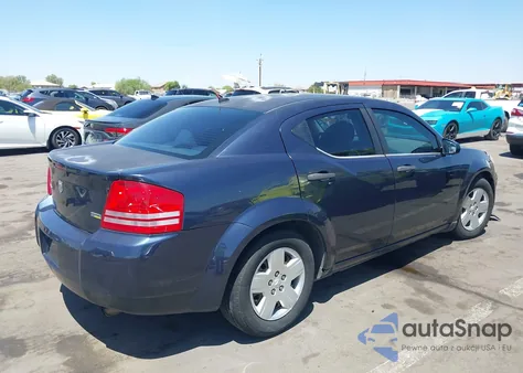 2008 Dodge Avenger Se из США, поврежденный, VIN 1B3LC46R28N241947